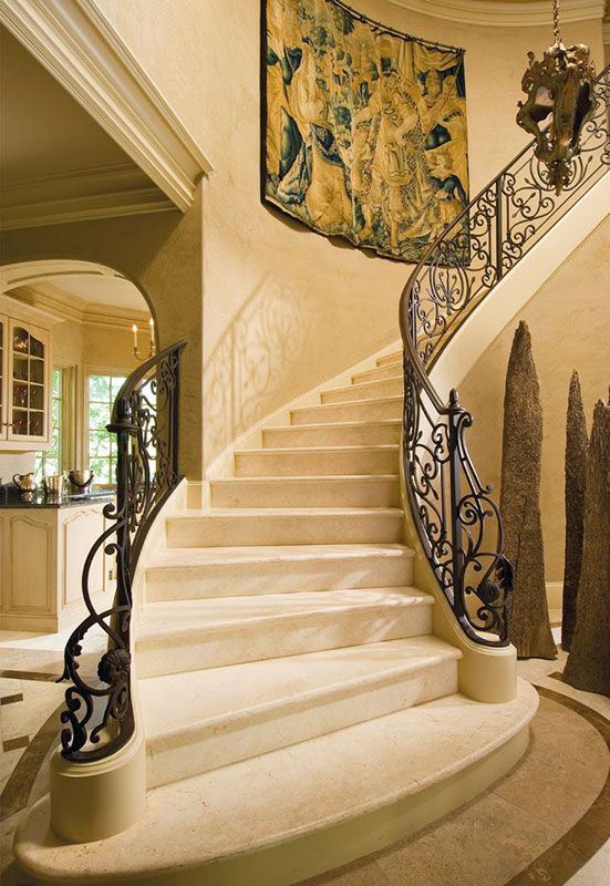 Stone granite marble Straight Arc Mordern Circuler Curved Round Staircase96.png