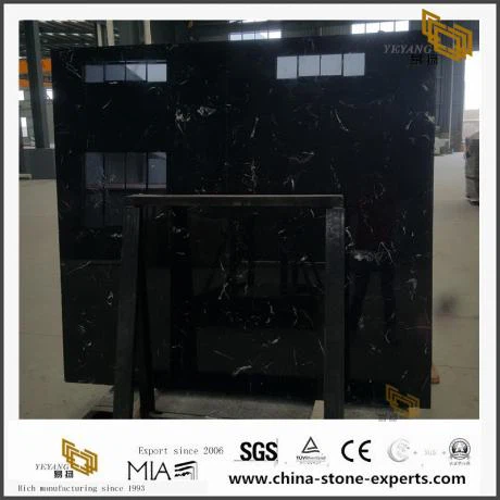 Силно конкурентоспособни нови хубави черни ледени цветни мраморни плочи за продажба