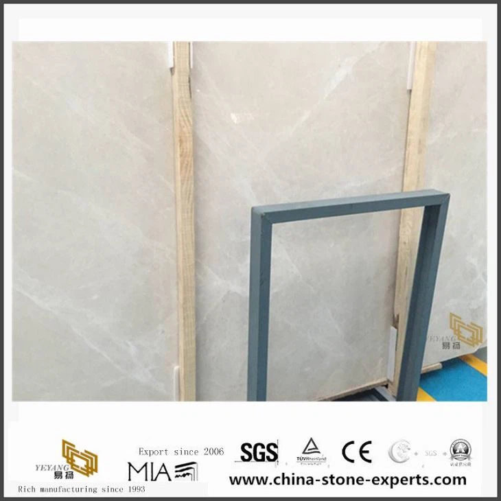 Природата Турция Baiyu Aran бяла сметана мрамор плочки за баня & кухня дизайн