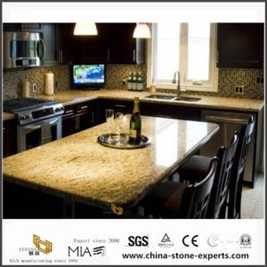 Достъпни Giallo декоративни Гранит плотове за кухня и баня