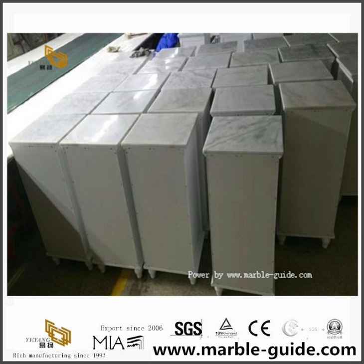 Guangxi White Marble Cabinets