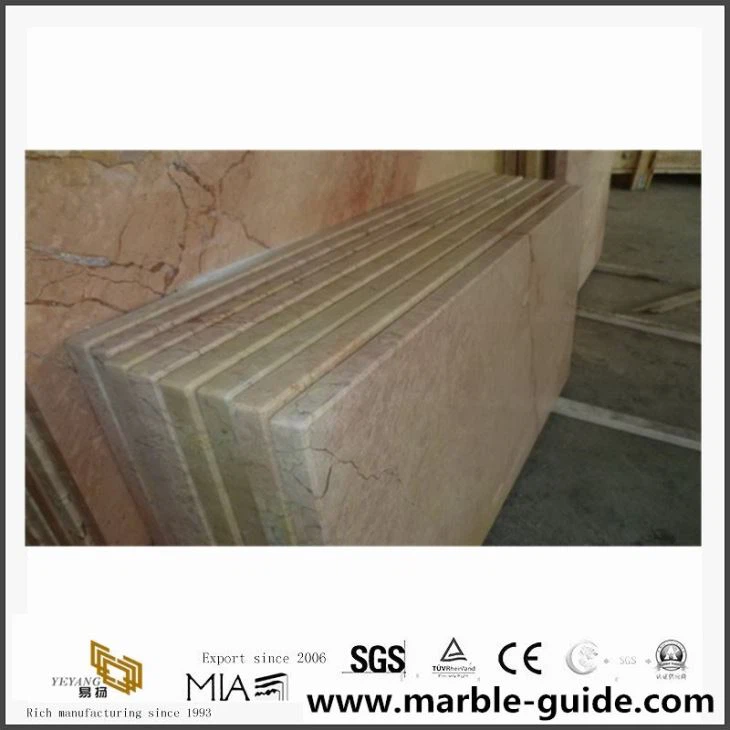 Chinese Pink Marble Kitchen Countertop