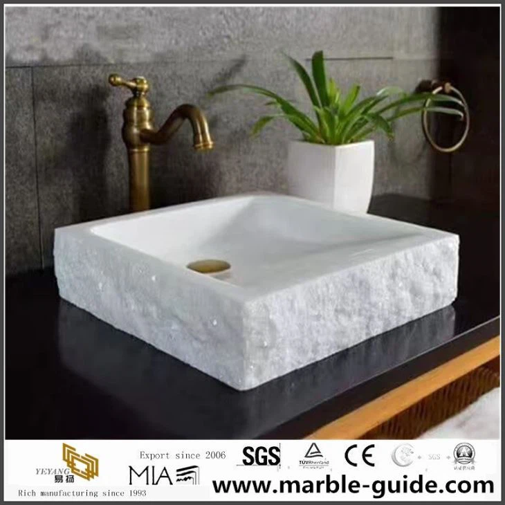 Marble Stone Basin For Bathroom